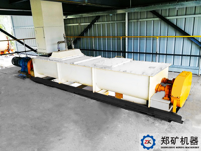 熱烈祝賀寧波ZJ400×5m雙軸攪拌機(jī)設(shè)備交貨完成！